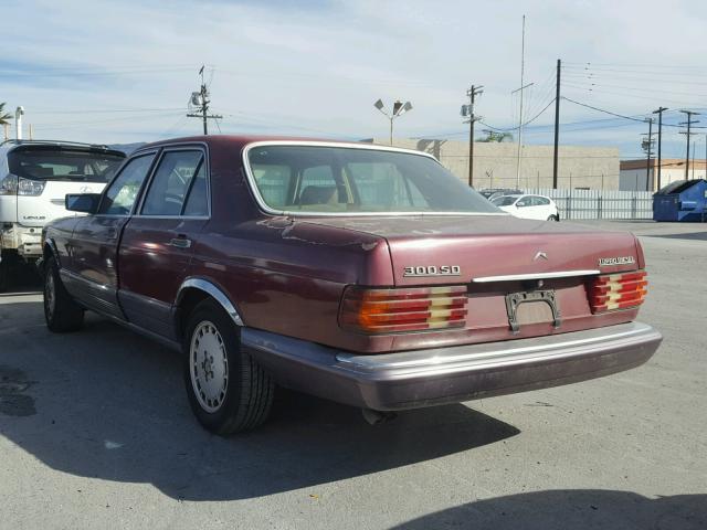 WDBCB20A9DB019332 - 1983 MERCEDES-BENZ 300 SD MAROON photo 3