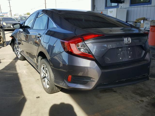 19XFC2F59GE242545 - 2016 HONDA CIVIC LX GRAY photo 3