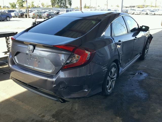 19XFC2F59GE242545 - 2016 HONDA CIVIC LX GRAY photo 4