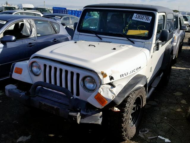 1J4FA64S46P715119 - 2006 JEEP WRANGLER / WHITE photo 2