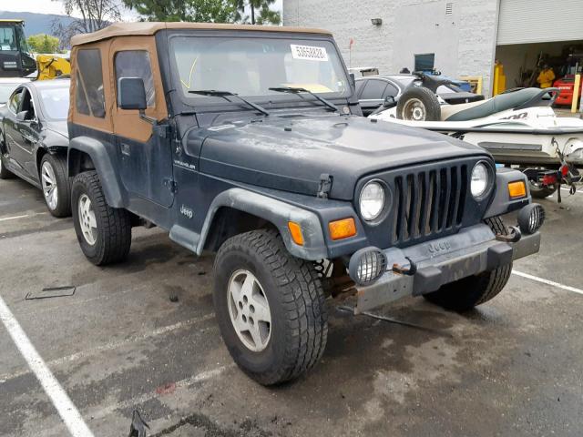 1J4FY29P9WP766737 - 1998 JEEP WRANGLER / BLACK photo 1