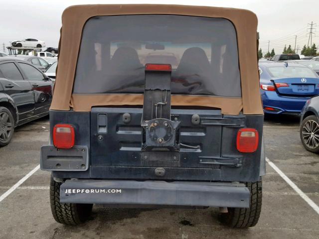 1J4FY29P9WP766737 - 1998 JEEP WRANGLER / BLACK photo 9