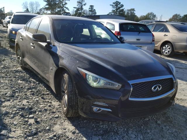 JN1BV7AP9FM353243 - 2015 INFINITI Q50 BASE BLACK photo 1