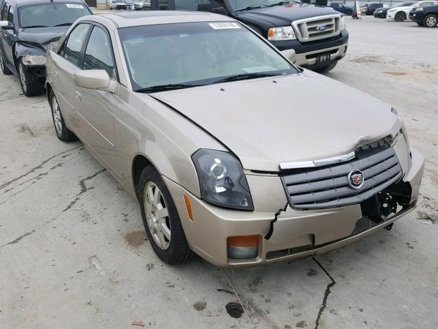 1G6DP577860128043 - 2006 CADILLAC CTS HI FEA GOLD photo 1