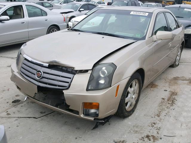 1G6DP577860128043 - 2006 CADILLAC CTS HI FEA GOLD photo 2