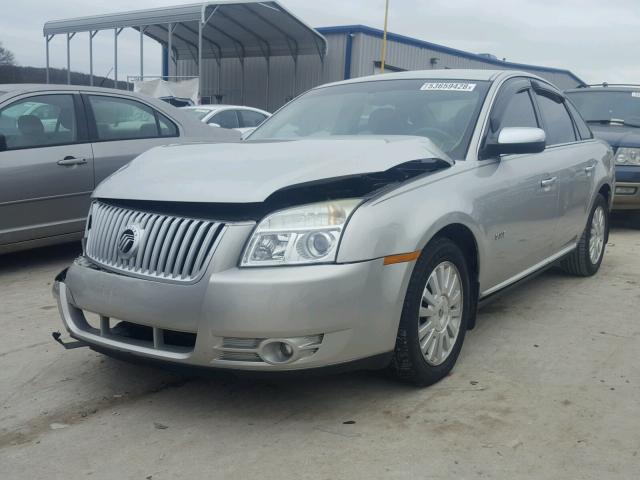 1MEHM40W18G616200 - 2008 MERCURY SABLE LUXU SILVER photo 2