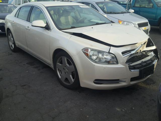 1G1ZD5E75A4127005 - 2010 CHEVROLET MALIBU 2LT WHITE photo 1