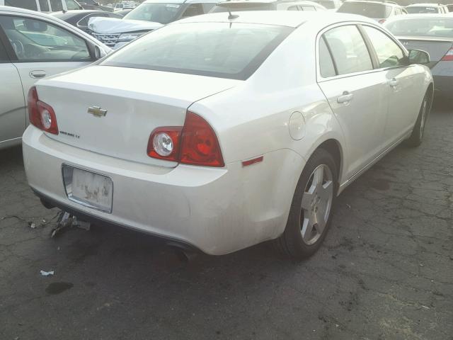 1G1ZD5E75A4127005 - 2010 CHEVROLET MALIBU 2LT WHITE photo 4