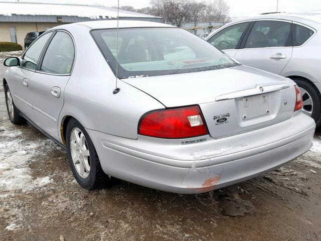 1MEFM50U52G641717 - 2002 MERCURY SABLE GS SILVER photo 3