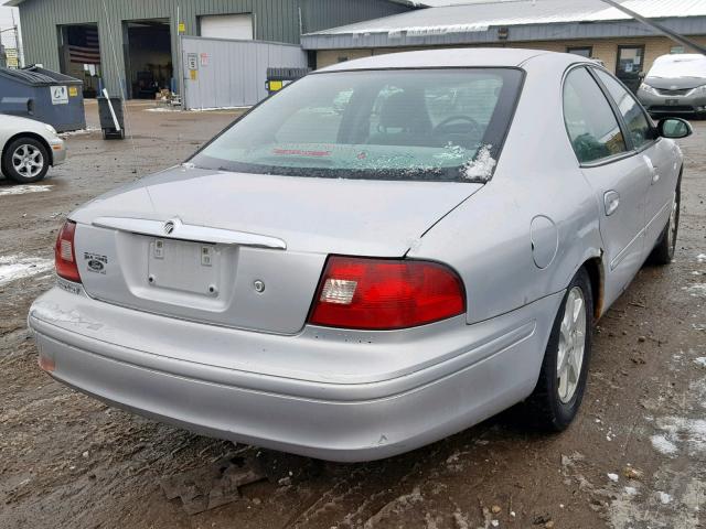 1MEFM50U52G641717 - 2002 MERCURY SABLE GS SILVER photo 4