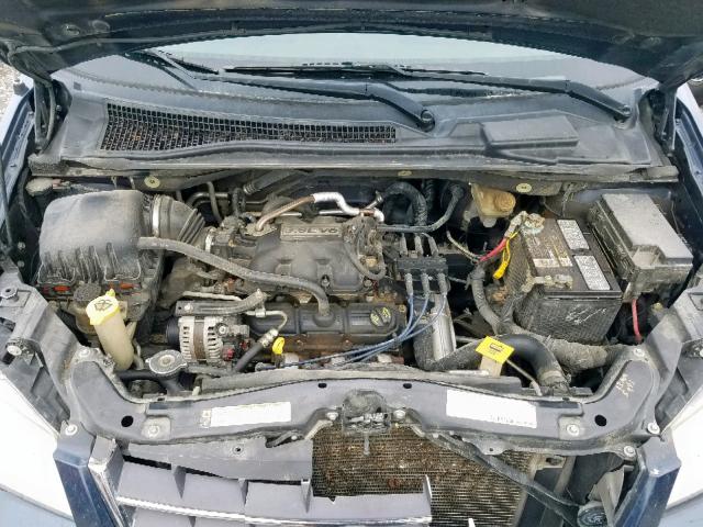 2A8HR54P88R686893 - 2008 CHRYSLER TOWN & COU BLUE photo 7