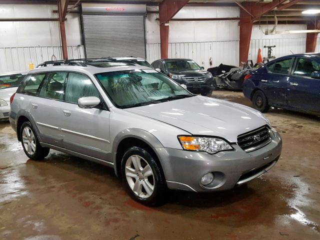 4S4BP85C264336378 - 2006 SUBARU LEGACY OUT SILVER photo 1