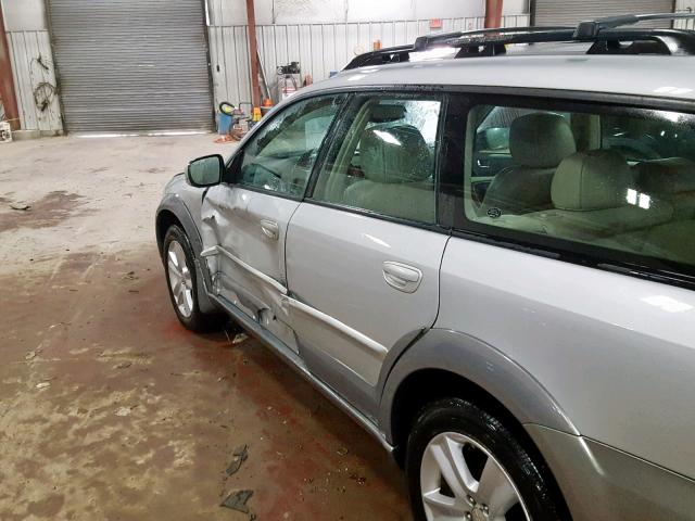 4S4BP85C264336378 - 2006 SUBARU LEGACY OUT SILVER photo 10