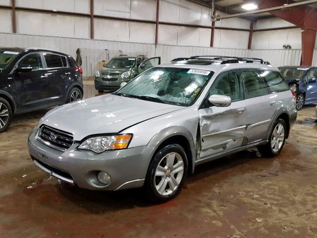 4S4BP85C264336378 - 2006 SUBARU LEGACY OUT SILVER photo 2