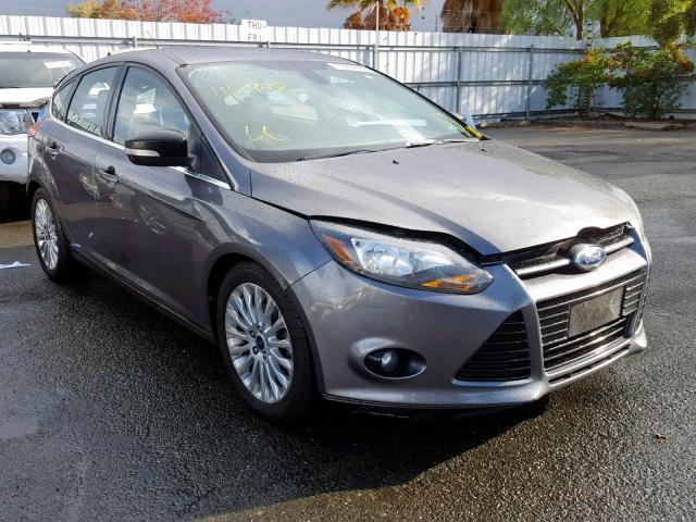 1FAHP3N23CL167665 - 2012 FORD FOCUS TITA CHARCOAL photo 1