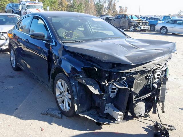 1C3CCCAB7FN657819 - 2015 CHRYSLER 200 LIMITE BLACK photo 1