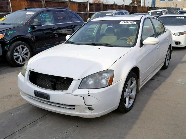 1N4BL11D06N318807 - 2006 NISSAN ALTIMA SE WHITE photo 2