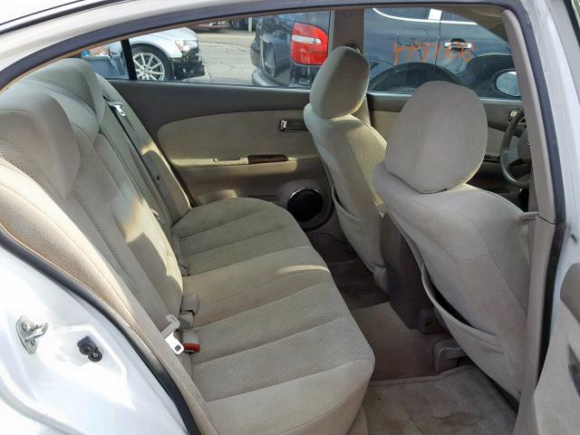 1N4BL11D06N318807 - 2006 NISSAN ALTIMA SE WHITE photo 6