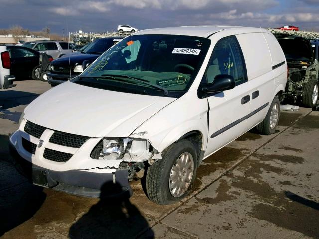 1D4GP21303B292100 - 2003 DODGE CARAVAN C/ WHITE photo 2