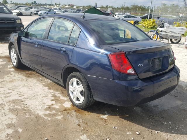 1G8AJ55F97Z196323 - 2007 SATURN ION LEVEL BLUE photo 3