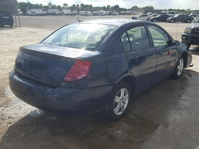 1G8AJ55F97Z196323 - 2007 SATURN ION LEVEL BLUE photo 4