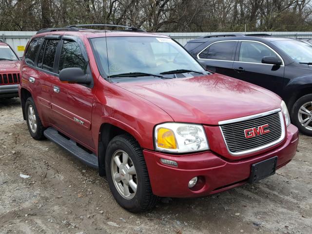 1GKDT13S842365973 - 2004 GMC ENVOY RED photo 1