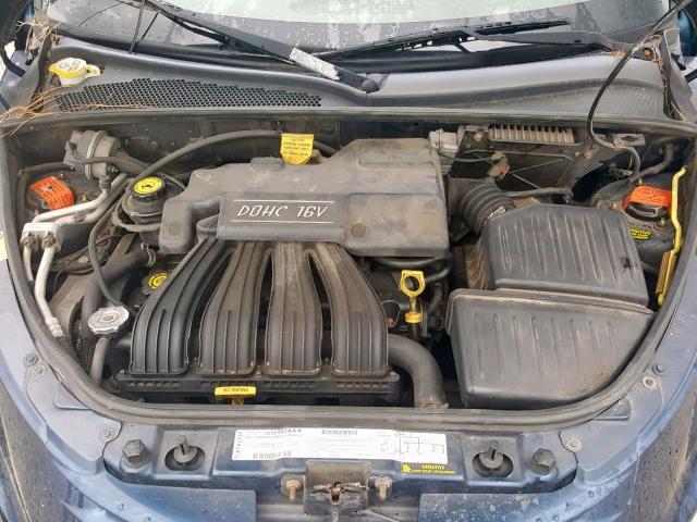 3C4FY4BB21T592367 - 2004 CHRYSLER PT CRUISE BLUE photo 7