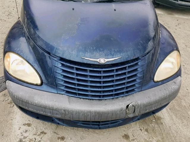 3C4FY4BB21T592367 - 2004 CHRYSLER PT CRUISE BLUE photo 9