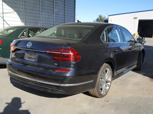 1VWDT7A34HC010628 - 2017 VOLKSWAGEN PASSAT R-L BLACK photo 4