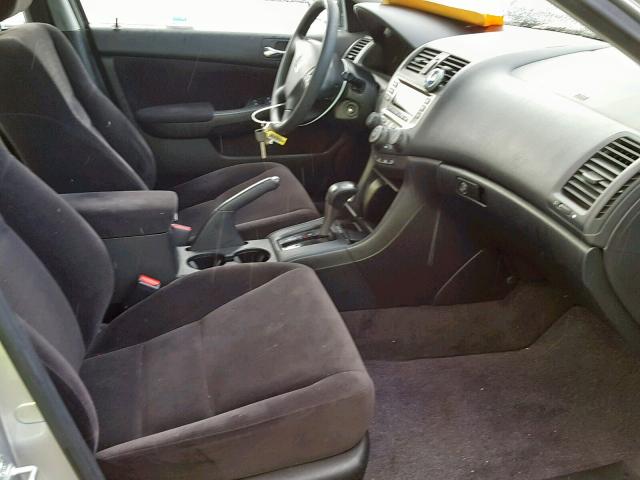 JHMCM56197C025890 - 2007 HONDA ACCORD VAL SILVER photo 5