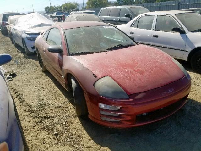 4A3AC34G8YE091860 - 2000 MITSUBISHI ECLIPSE RS BURGUNDY photo 1