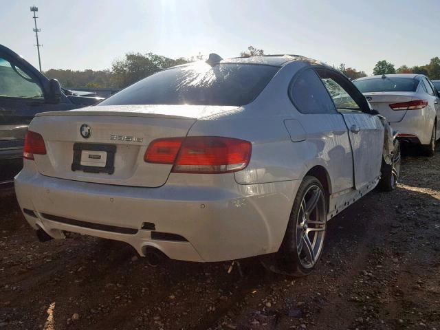 WBAKG1C57DJ217320 - 2013 BMW 335 I SULE WHITE photo 4