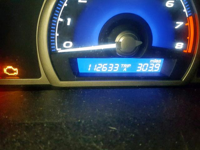 19XFA1E65BE028168 - 2011 HONDA CIVIC LX-S Schwarz Foto 8