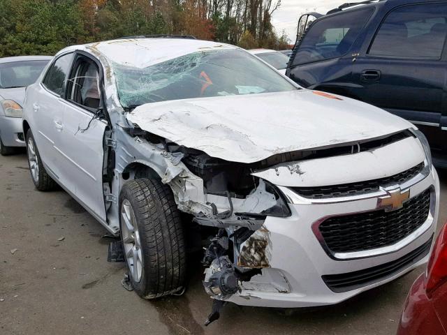 1G11C5SL1FF316604 - 2015 CHEVROLET MALIBU 1LT თეთრი ფოტო 1