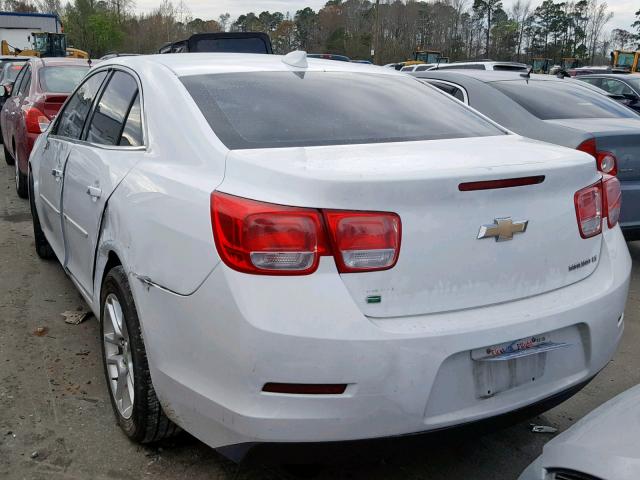 1G11C5SL1FF316604 - 2015 CHEVROLET MALIBU 1LT თეთრი ფოტო 3