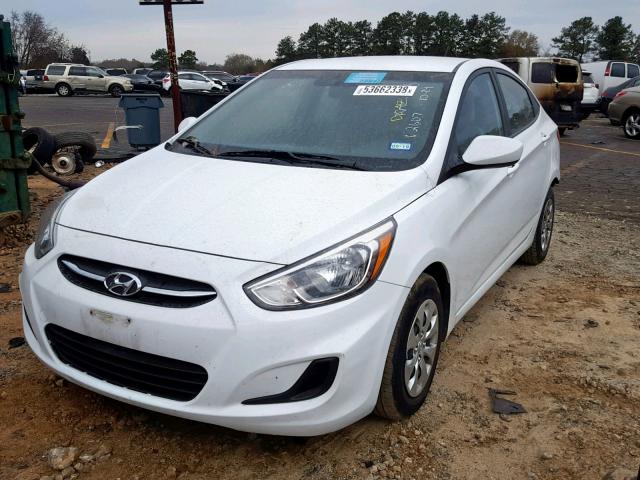 KMHCT4AEXHU312607 - 2017 HYUNDAI ACCENT SE GRAY photo 2