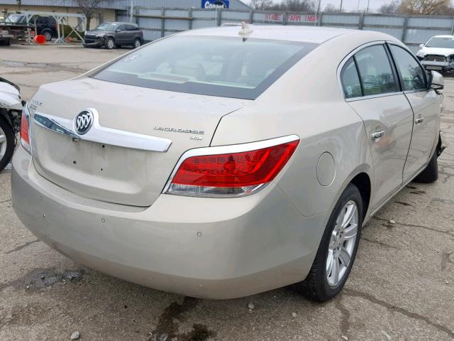 1G4GC5EDXBF314099 - 2011 BUICK LACROSSE C TAN photo 4