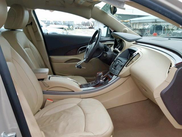 1G4GC5EDXBF314099 - 2011 BUICK LACROSSE C TAN photo 5