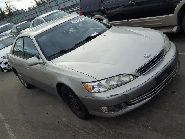 JT8BF28G210322949 - 2001 LEXUS ES 300 GRAY photo 1