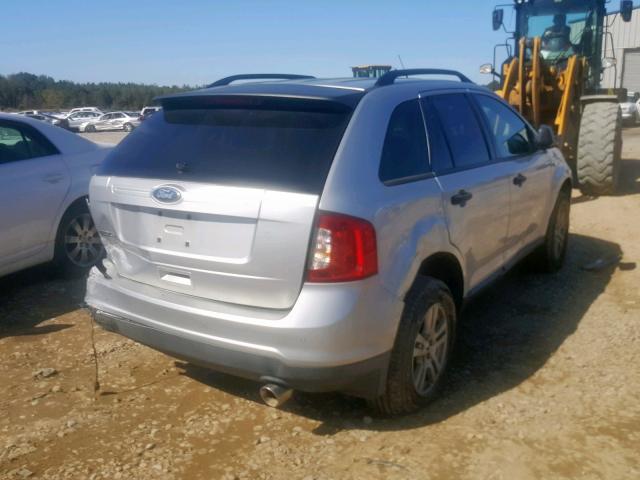 2FMDK3GC0BBA49368 - 2011 FORD EDGE SE GRAY photo 4