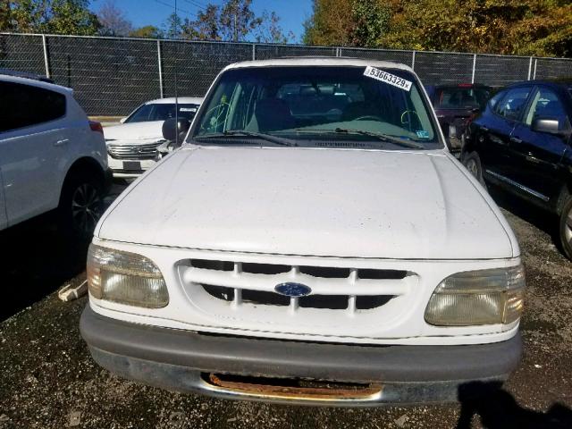 1FMZU34X1WUD37522 - 1998 FORD EXPLORER WHITE photo 9