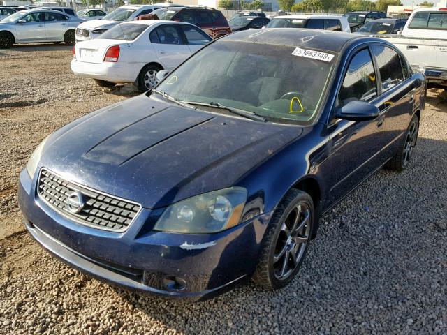 1N4BL11D25N488214 - 2005 NISSAN ALTIMA SE BLUE photo 2