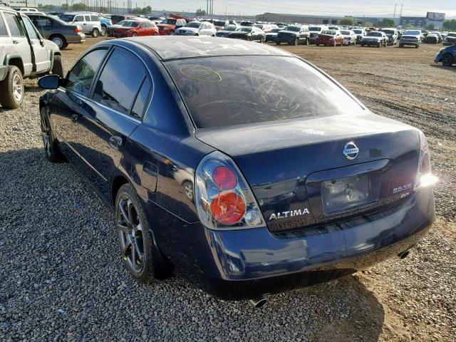 1N4BL11D25N488214 - 2005 NISSAN ALTIMA SE BLUE photo 3