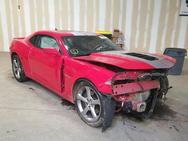 2G1FK1EJ5F9175248 - 2015 CHEVROLET CAMARO 2SS RED photo 1