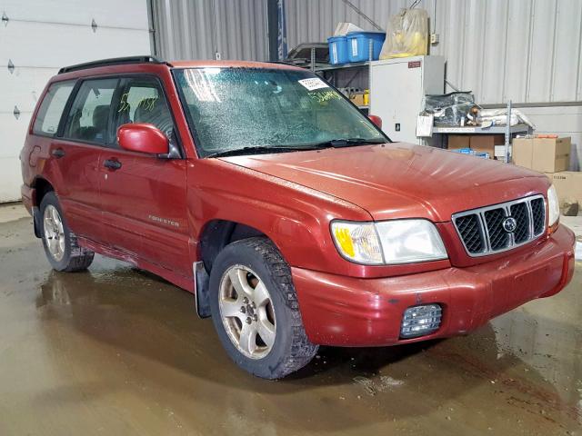 JF1SF656X1H740655 - 2001 SUBARU FORESTER S 红色 照片 1