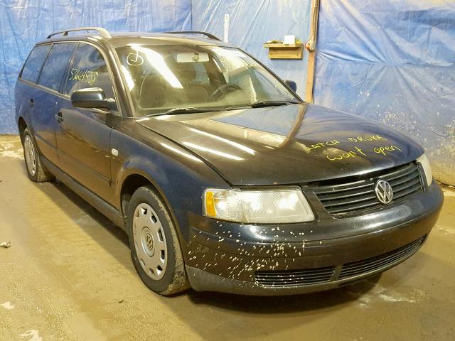 WVWHC63B51E000929 - 2001 VOLKSWAGEN PASSAT GLS BLACK photo 1