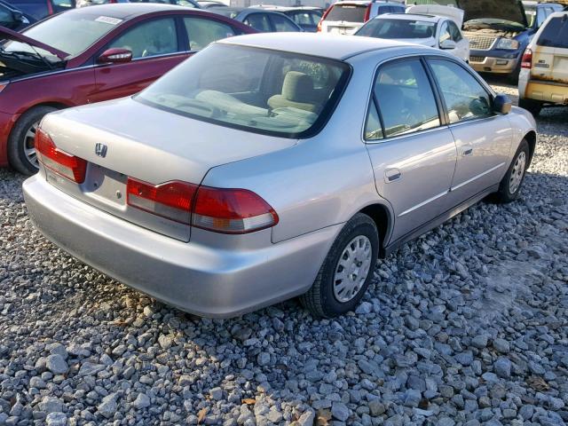 1HGCF86641A087985 - 2001 HONDA ACCORD VAL SILVER photo 4