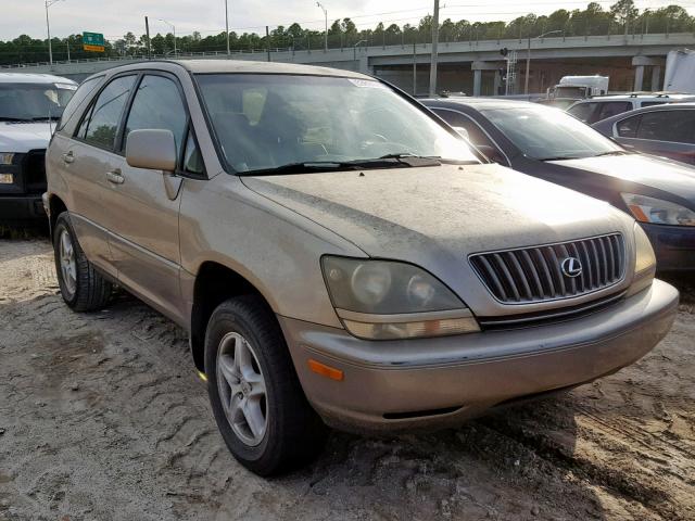 JT6HF10U1X0004506 - 1999 LEXUS RX 300 GOLD photo 1