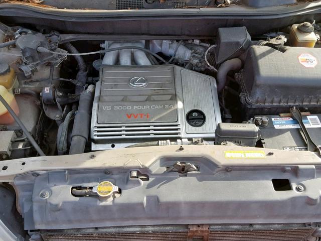 JT6HF10U1X0004506 - 1999 LEXUS RX 300 GOLD photo 7