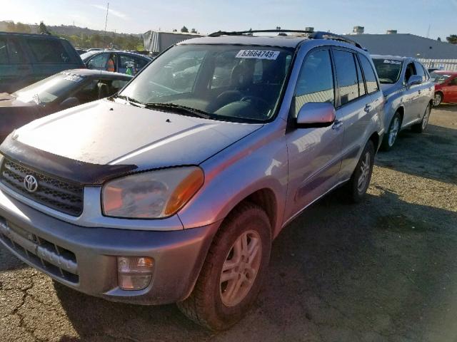 JTEGH20V510023978 - 2001 TOYOTA RAV4 SILVER photo 2